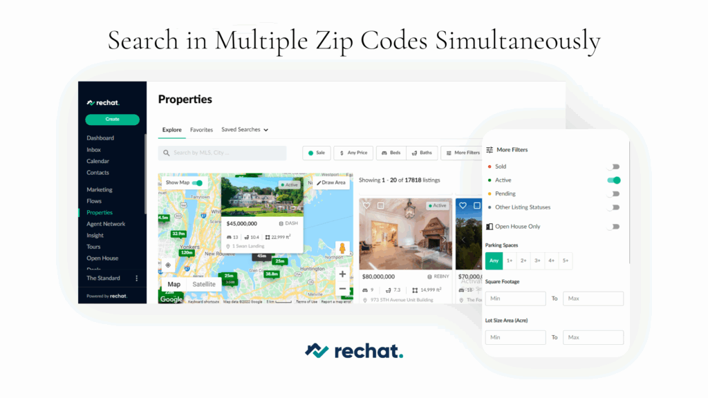 search multiple mls in rechat