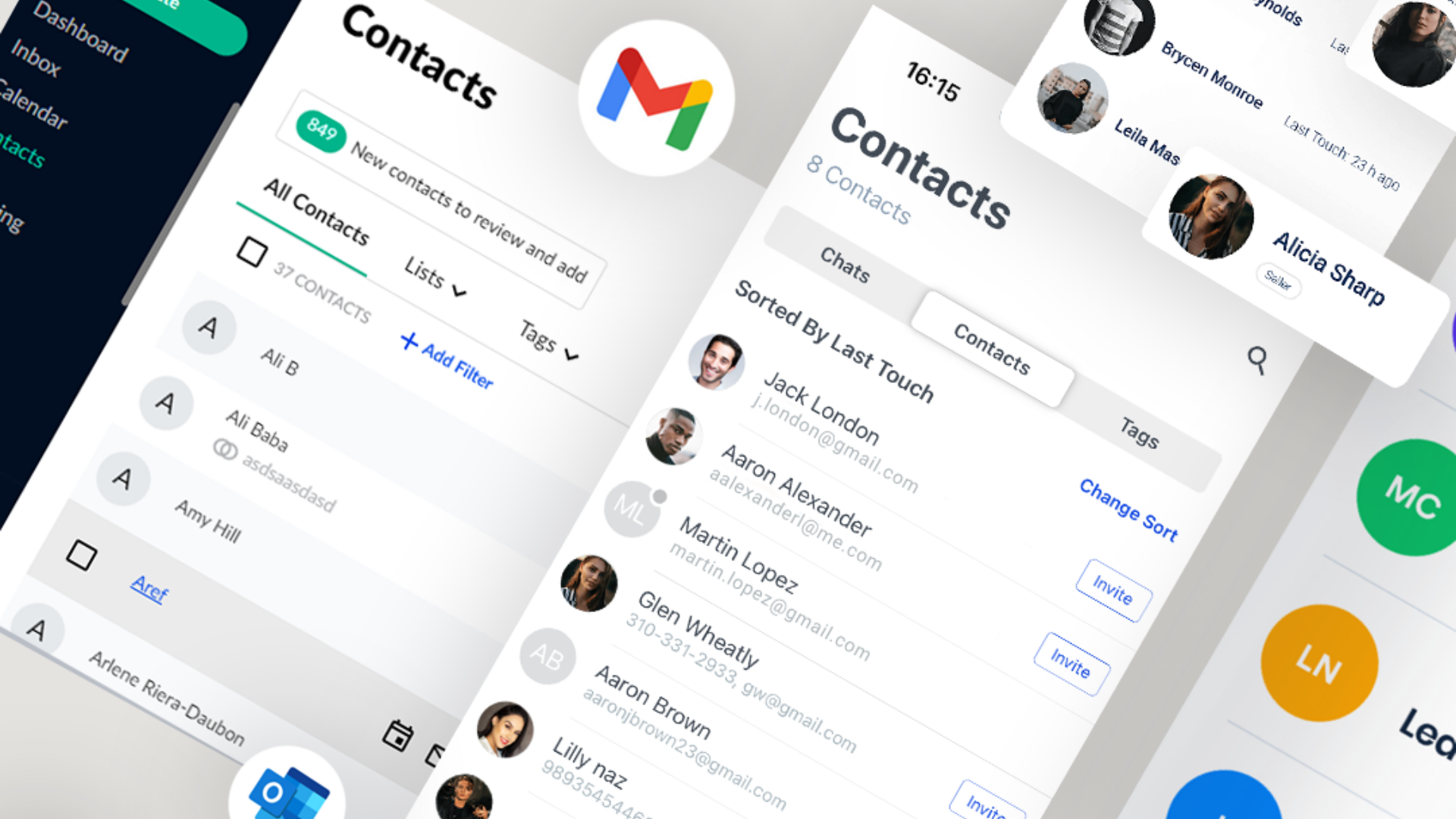 Rechat contacts